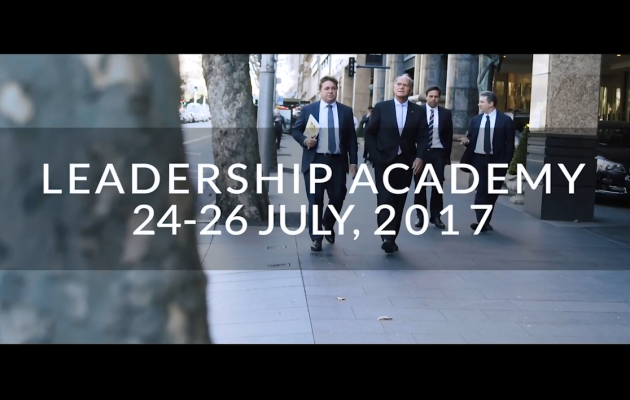 White and Partners Leadership Academy 2017 – Who is your Keller?